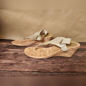 Croft & Barrow cork Wedge sandal